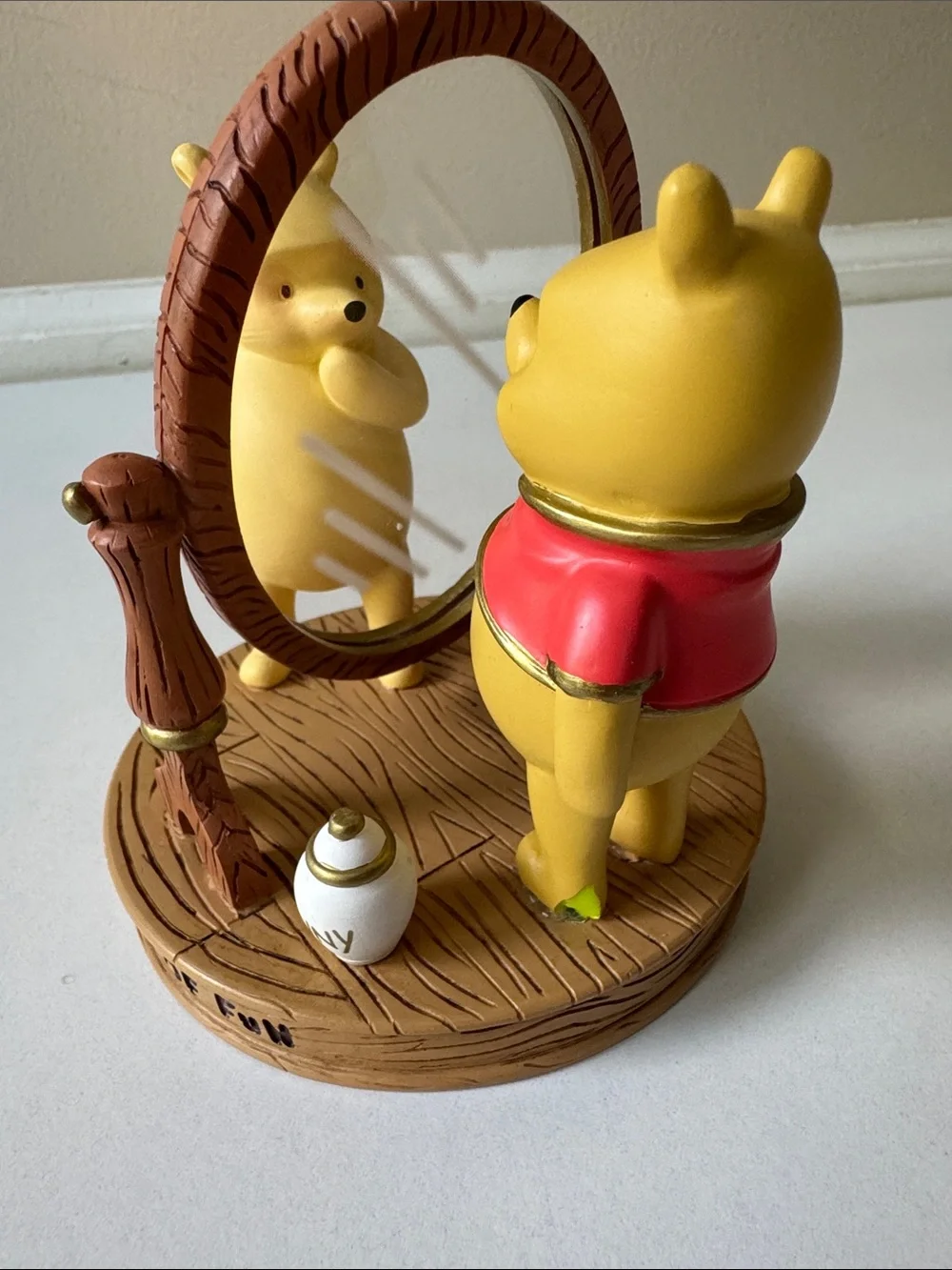 Hallmark Disney Winnie the Pool, Eeyore Socks & Winnie the Pooh Figurine Mirror